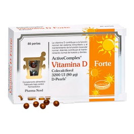 PHARMA NORD ACTIVECOMPLEX VITAMINA D FORTE 80 perles