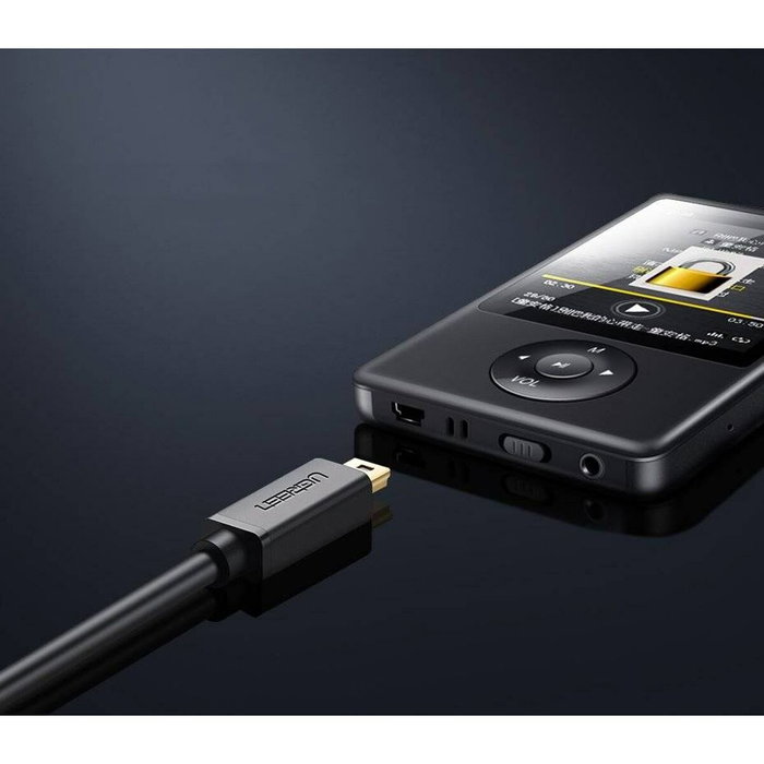 Ugreen Câble USB vers Mini USB 10355B Noir