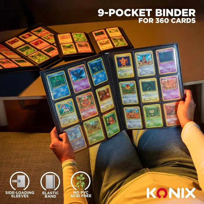 Konix Album 360 cartes à collectionner Konix Album 360 cartes à collectionner
