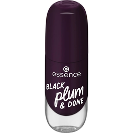Essence Vernis à Ongles Gel Nail Couleur 84 Black Plum & Done 8 ml - Beauté Maquillage