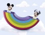 Playmobil - Disney Mickey et Minnie Maison dans les Nuages - Jeu de Construction 1.2.3 pour Enfants dès 1 an