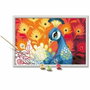 Ravensburger CreArt Kids Kit de peinture par numéros Paon 31x21cm