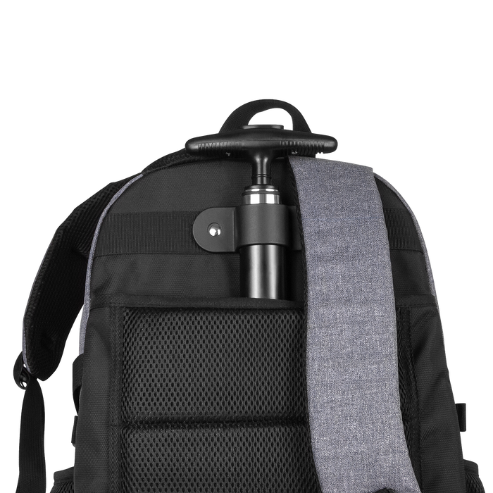 Phoenix Discovery Sac à Dos à Roulettes Trolley pour Ordinateur Portable 17 Pouces Gris