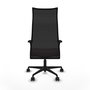 Piqueras y Crespo Chaise de Bureau Albacete Rose et Noir
