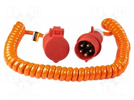 AS SCHWABE Câble d'alimentation H07BQ-F 5G1,5mm² orange 16A