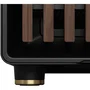 Fractal Design FD-C-NOR1C-01 North Charcoal Black - Boitier PC ATX avec design en bois et alliage, ventilation optimisée par façade ouverte et mesh