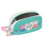 Sac glacière goûter Peppa Pig Pretty flowers Jaune Menthe 21,5 x 12 x 6,5 cm
