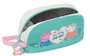 Safta Porte-déjeuner Thermos Peppa Pig "Pretty Flowers" pour enfants - 21.5 x 12 x 6.5 cm - A partir de 3 ans