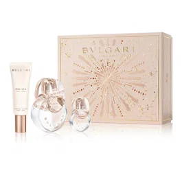 Bvlgari Coffret Omnia Crystalline pour femme avec Eau De Toilette et Crème Mains