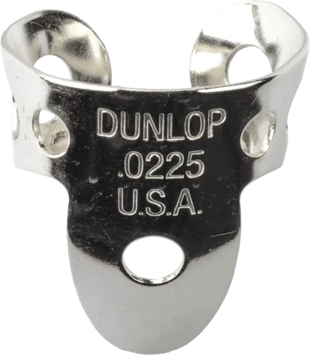 DUNLOP Pack de 20 médiators de doigt Nickel Silver Mini 0,57 mm