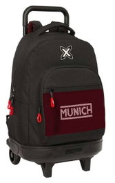 Safta Vulcan Sac à dos Grand avec Roues Compact et Détachable, Dimensions 33x45x22 cm, Âge Minimum Recommandé 3 Ans