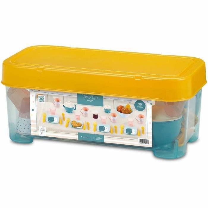 Ecoiffier Coffret petit déjeuner 35 pièces