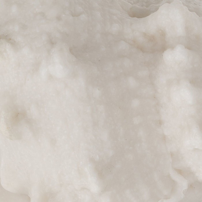 Lampe de bureau Blanc Résine Pierre Sable 18 x 11,8 x 11 cm