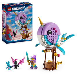 LEGO - Globo-Narval de Izzie LEGO DREAMZzz 71472, Jouet de Construction Créatif pour Enfants à Partir de 7 Ans avec Figurines et Options de Transformation