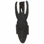 Figurine Décorative Alexandra House Living Noir Bois Masque 6 x 50 x 16 cm