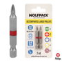 Wolfpack Linea Profesional Jeu de 2 Embouts de Dévissage Longs Phillips N.0
