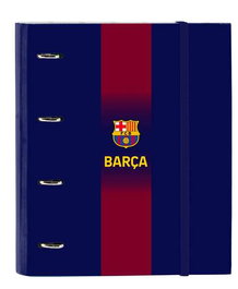 Safta - Carpeta 4 anillos 35 mm con recambio FC Barcelone 1er équipement 25/26 - 27x32x3,5 cm