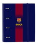 Safta - Carpeta 4 anillos 35 mm con recambio FC Barcelone 1er équipement 25/26 - 27x32x3,5 cm