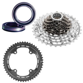 Campagnolo Sr Ultra Kit de transmission 52D/11-36D avec roulements QCK-TECH