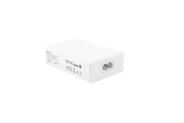 CoreParts Chargeur USB 6 Ports Noir - Alimentation Secteur de Qualité Premium avec Sécurité Certifiée