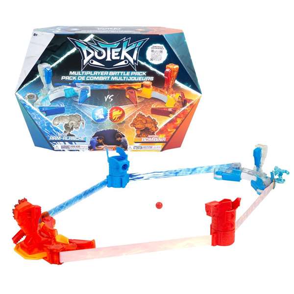 Bizak Pack de Combat Doteki - Jeu avec Projectiles, Esquive et Gestion de la Vie - Âge Minimum 3 Ans Bizak Pack de Combat Doteki - Jeu avec Projectiles, Esquive et Gestion de la Vie - Âge Minimum 3 Ans