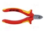 Knipex Pince coupante diagonale chromée 125 mm