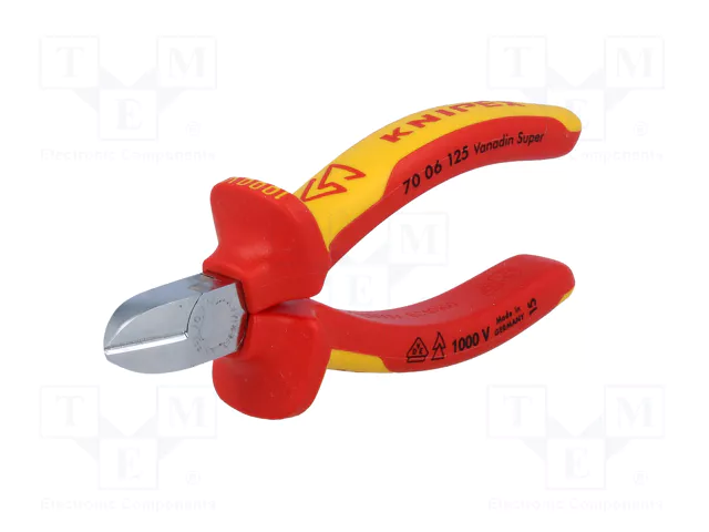 Knipex Pince coupante diagonale chromée 125 mm