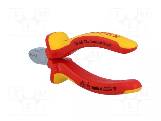 Knipex Pince coupante diagonale chromée 125 mm