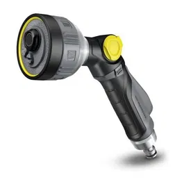 Karcher Pistolet d'arrosage multifonctions Premium en métal - 4 formes de jet réglables - Technologie membranaire