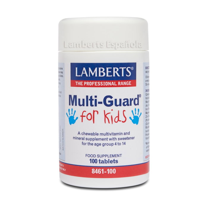 Lamberts Multi-Guard for Kids 100 comprimés masticables Lamberts Multi-Guard for Kids 100 comprimés masticables