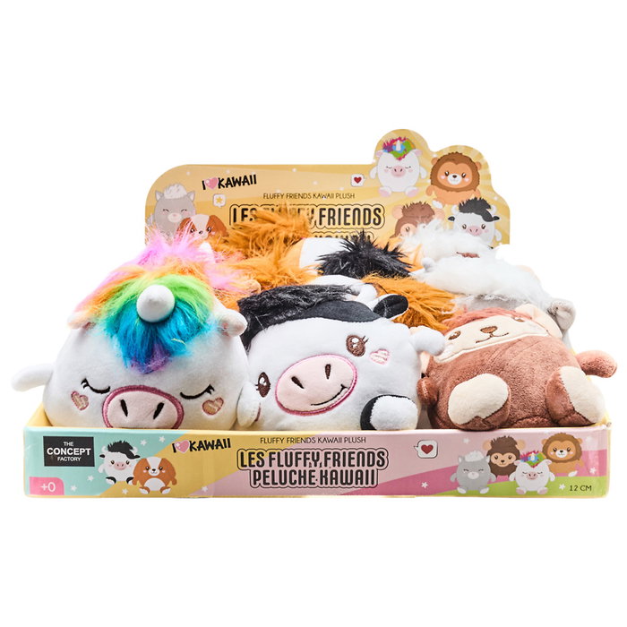 The Concept Factory Peluche Fluffy Friends 12 cm