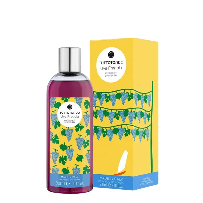 Tuttotondo Gel douche Uva Fragola Antioxydant 300 ml
