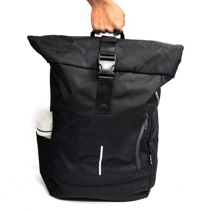 Ewent EW2536 Sac à Dos Portable 17.3" Unisex Trendy Roll Imperméable Antivol Éco-responsable Ewent EW2536 Sac à Dos Portable 17.3" Unisex Trendy Roll Imperméable Antivol Éco-responsable