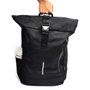 Ewent EW2536 Sac à Dos Portable 17.3" Unisex Trendy Roll Imperméable Antivol Éco-responsable