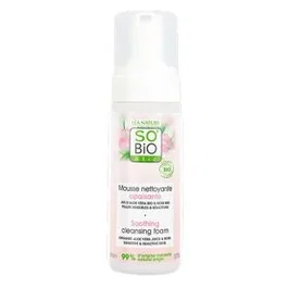 SO'BIO ETIC Soin du Visage - Espuma Limpiadora Calmante Aloe 150 Ml Bio