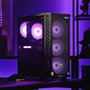Actina KOMAAAGIP1338 PC de bureau AMD Ryzen 5 5500U, 16 GB RAM, 500 GB SSD, NVIDIA GeForce RTX 3060, Noir