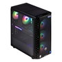 Actina KOMAAAGIP1338 PC de bureau AMD Ryzen 5 5500U, 16 GB RAM, 500 GB SSD, NVIDIA GeForce RTX 3060, Noir