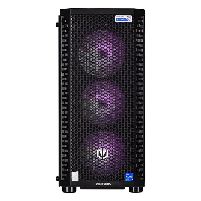 Actina KOMAAAGIP1338 PC de bureau AMD Ryzen 5 5500U, 16 GB RAM, 500 GB SSD, NVIDIA GeForce RTX 3060, Noir Actina KOMAAAGIP1338 PC de bureau AMD Ryzen 5 5500U, 16 GB RAM, 500 GB SSD, NVIDIA GeForce RTX 3060, Noir