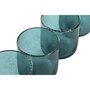 Set de Verres Home ESPRIT Turquoise Verre 320 ml (6 Unités)