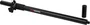 FRAMEWORKS Tige Standard pour Subwoofer avec Adaptateur 20 mm, Acier Noir, Haut-parleur