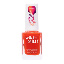 Wild&Mild Daily Dose Of Sun Vernis Gel Effect - Aspect Gel Salon Sans Lampe UV/LED, Manucure Longue Durée et Brillante à la Maison
