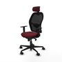Piqueras y Crespo Chaise de Bureau 1D036N2 Bordeaux