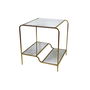 Table d'appoint DKD Home Decor Doré Métal Miroir 50 x 50 x 55 cm