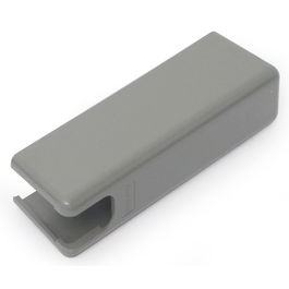 SALICE Couvercle Embutir Plaque Centrale Wind Finition Grise