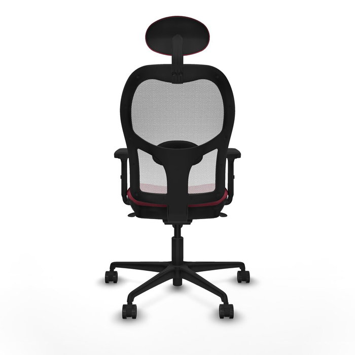 Piqueras y Crespo Chaise de Bureau avec Appui-tête Jorquera 2D036N1 Bordeaux