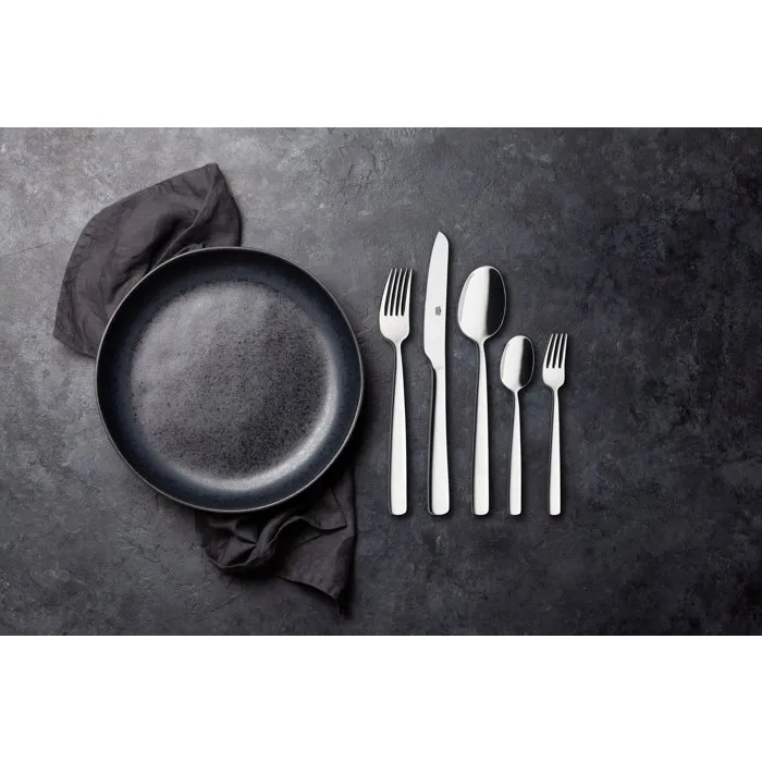 GSW Premium - Ménagère 60 pièces en acier inoxydable massif 18/10, 893497 - Couverts de table robustes et élégants