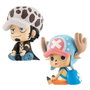 Megahouse Pack de 2 Figurines PVC One Piece Trafalgar Law et Chopper 11 cm