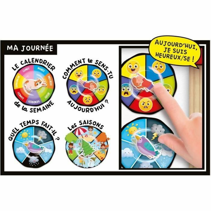 Lisciani Giochi Tableau éducatif Montessori Pen Super école