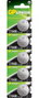 GP Piles bouton au lithium CR2430, pack de 5 unités
