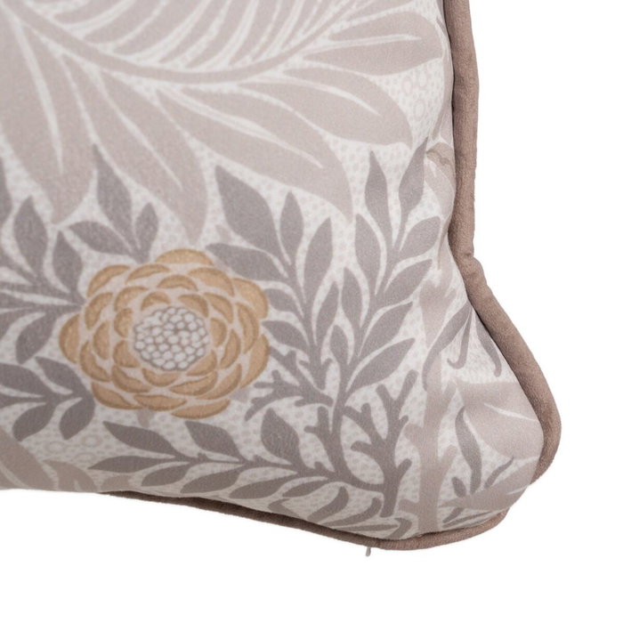 BigBuy Home Coussin Flowers Beige Fleurs 50 x 10 x 50 cm BigBuy Home Coussin Flowers Beige Fleurs 50 x 10 x 50 cm